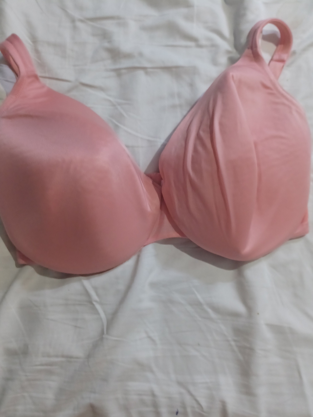 Cacique Lace Detail Bra in Pink Size 38H